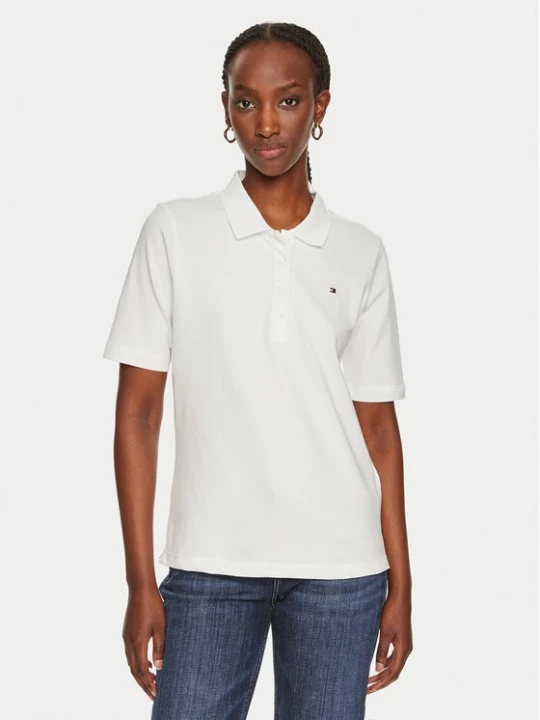 Obrázek produktu Tommy Hilfiger Polokošile 1985 WW0WW43224 Écru Regular Fit Krémová