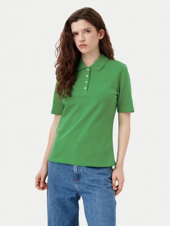 Obrázek produktu Tommy Hilfiger Polokošile 1985 WW0WW43224 Zelená Regular Fit