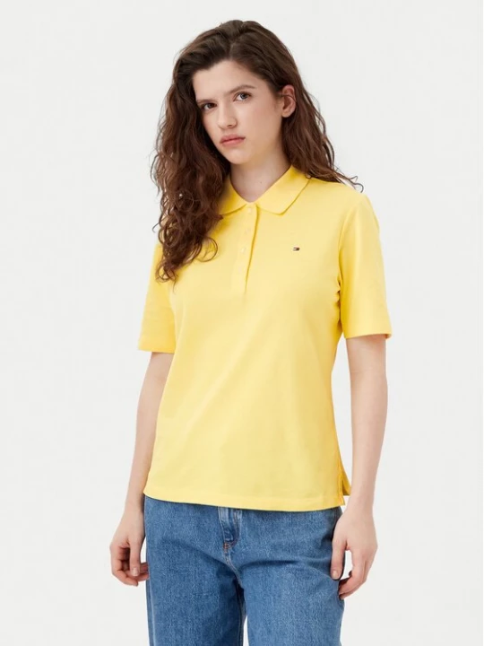 Obrázek produktu Tommy Hilfiger Polokošile 1985 WW0WW43224 Žlutá Regular Fit