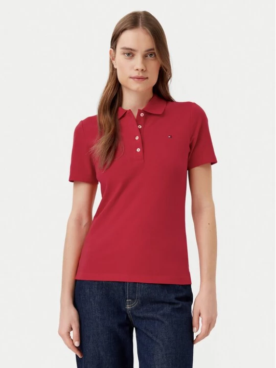 Obrázek produktu Tommy Hilfiger Polokošile 1985 WW0WW43225 Červená Slim Fit