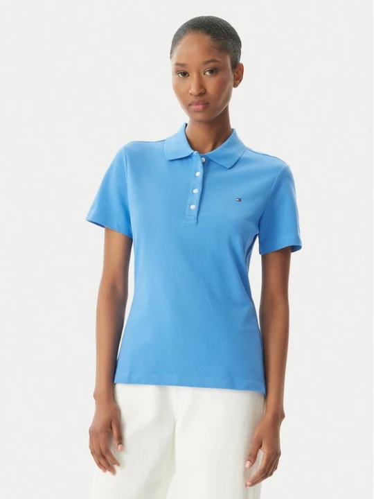 Obrázek produktu Tommy Hilfiger Polokošile 1985 WW0WW43225 Modrá Slim Fit