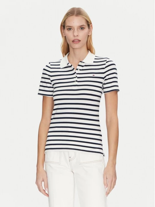 Obrázek produktu Tommy Hilfiger Polokošile 1985 WW0WW43225 Tmavomodrá Slim Fit