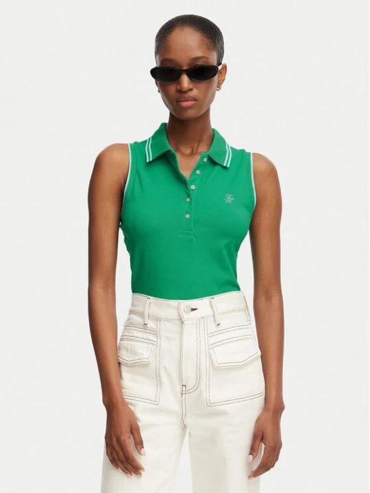 Obrázek produktu Tommy Hilfiger Polokošile 1985 WW0WW49561 Zelená Slim Fit