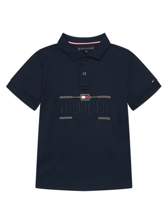 Obrázek produktu Tommy Hilfiger Polokošile Icons KB0KB10359 Tmavomodrá Regular Fit