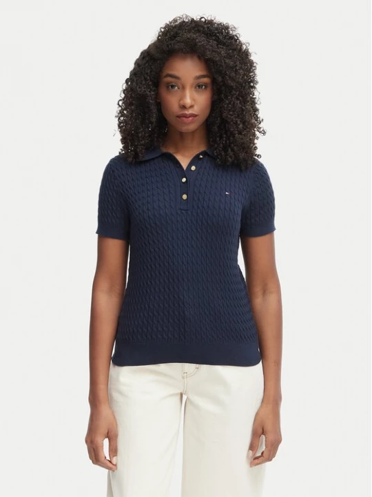 Obrázek produktu Tommy Hilfiger Polokošile WW0WW41474 Tmavomodrá Regular Fit