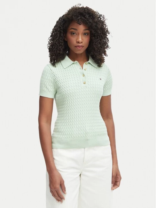 Obrázek produktu Tommy Hilfiger Polokošile WW0WW41474 Zelená Regular Fit