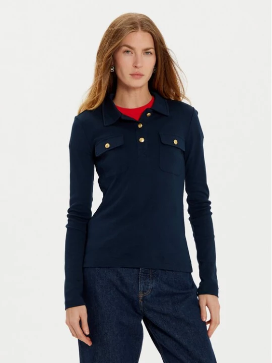 Obrázek produktu Tommy Hilfiger Polokošile WW0WW45308 Tmavomodrá Slim Fit