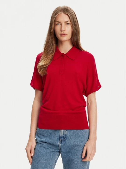 Obrázek produktu Tommy Hilfiger Polokošile WW0WW45652 Červená Regular Fit