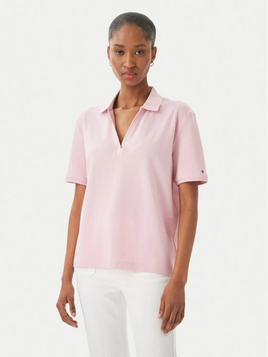 Obrázek produktu Tommy Hilfiger Polokošile WW0WW48720 Světle růžová Relaxed Fit