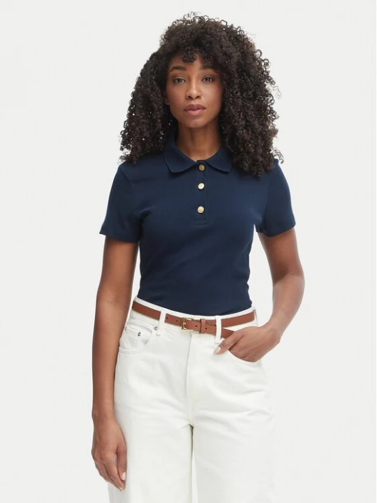 Obrázek produktu Tommy Hilfiger Polokošile WW0WW49252 Tmavomodrá Slim Fit