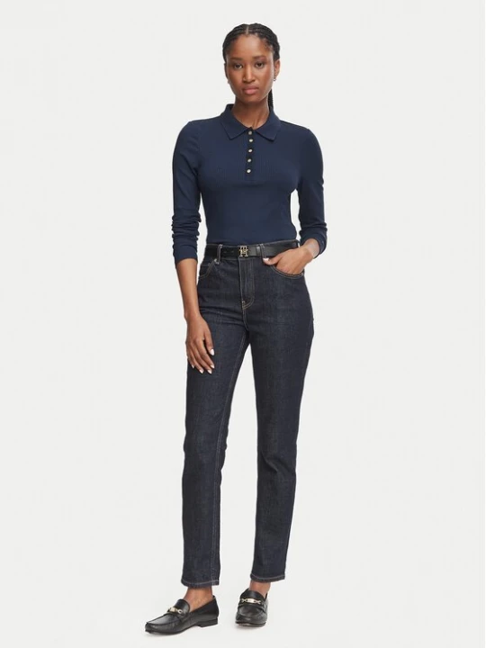 Obrázek produktu Tommy Hilfiger Polokošile WW0WW51731 Tmavomodrá Slim Fit