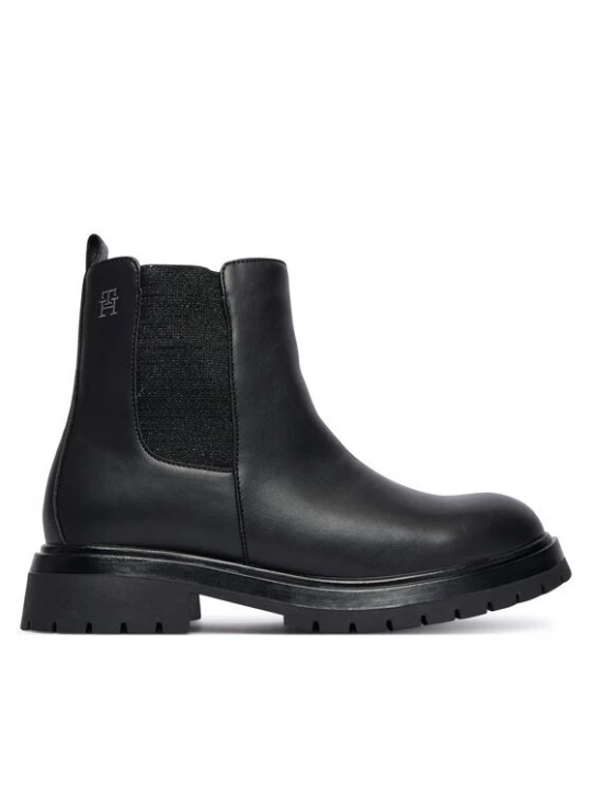 Obrázek produktu Tommy Hilfiger Polokozačky Chelsea Boot T3A5-34152-1355 D Černá