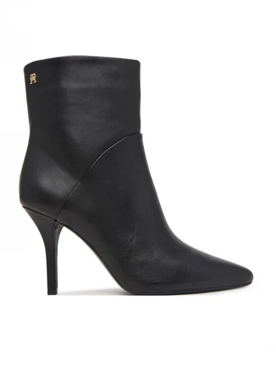 Obrázek produktu Tommy Hilfiger Polokozačky High Heel Clean Ankle Boot FW0FW09624 Černá
