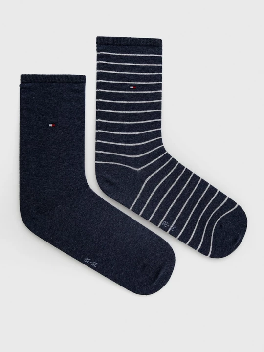 Obrázek produktu Tommy Hilfiger ponožky dámské 2-pack modrá