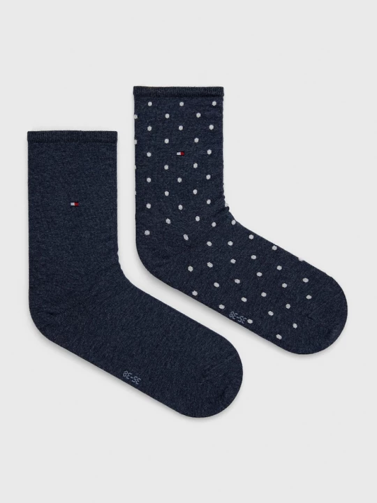 Obrázek produktu Tommy Hilfiger ponožky dámské 2-pack námořnická modř