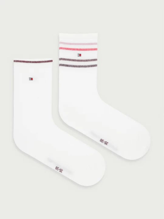 Obrázek produktu Tommy Hilfiger ponožky dámské s bavlnou 2-pack béžová