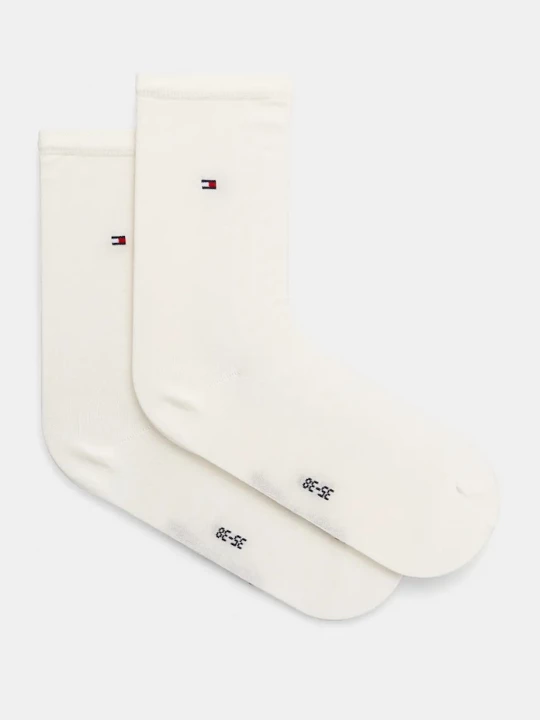Obrázek produktu Tommy Hilfiger ponožky dámské s příměsí hedvábí béžová