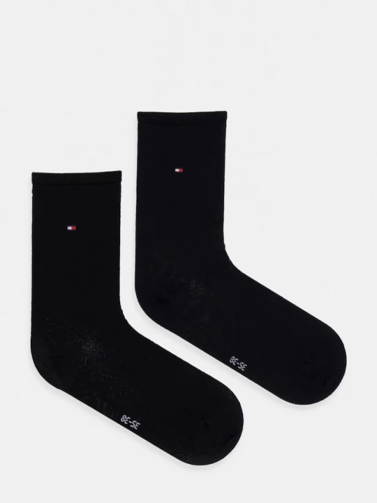 Obrázek produktu Tommy Hilfiger ponožky dámské s viskózou 2-pack černá