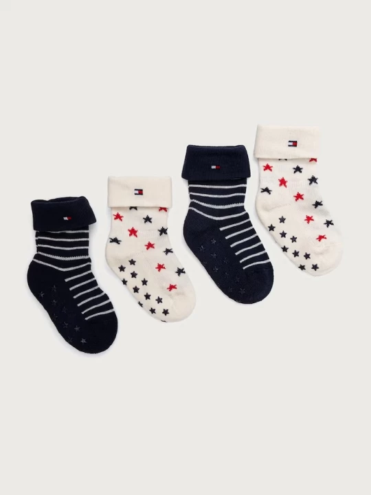 Obrázek produktu Tommy Hilfiger ponožky dětské 4-pack námořnická modř