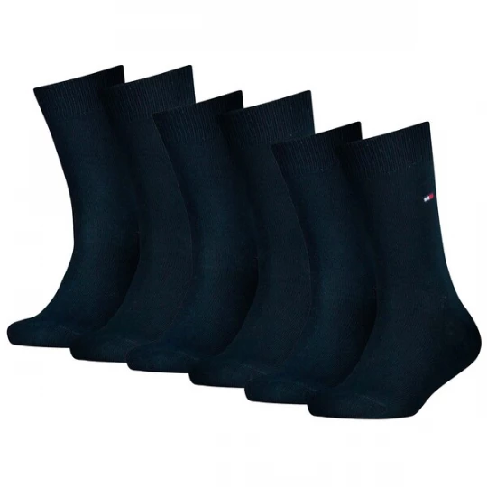 Obrázek produktu TOMMY HILFIGER Ponožky noční modrá / červená / bílá