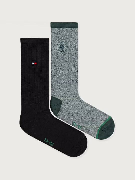 Obrázek produktu Tommy Hilfiger ponožky pánské 2-pack zelená