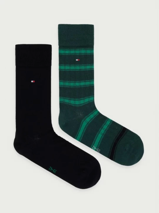Obrázek produktu Tommy Hilfiger ponožky pánské 2-pack zelená