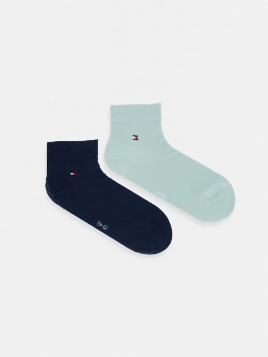 Obrázek produktu Tommy Hilfiger ponožky pánské s bavlnou 2-pack zelená