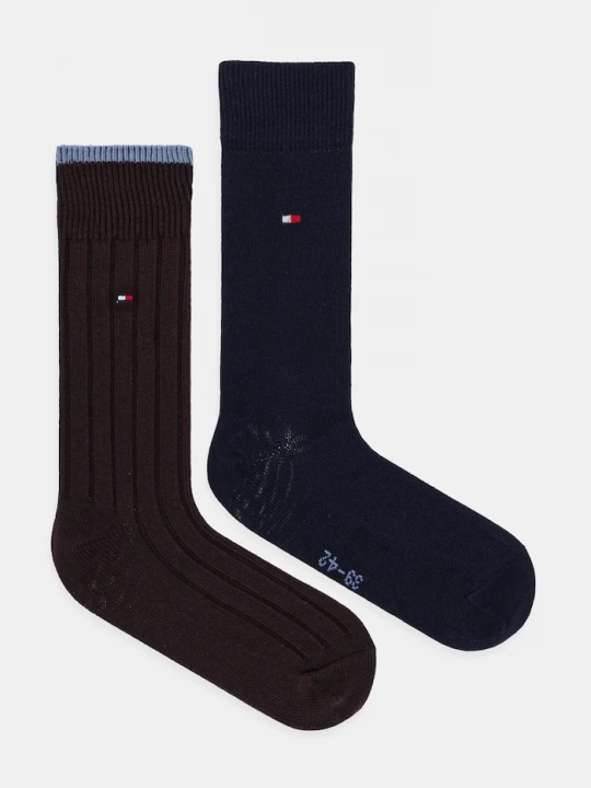 Obrázek produktu Tommy Hilfiger Ponožky Tommy Hilfiger 2-pack hnědá