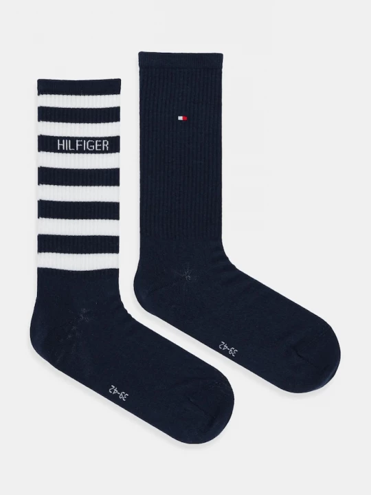 Obrázek produktu Tommy Hilfiger Ponožky Tommy Hilfiger 2-pack námořnická modř