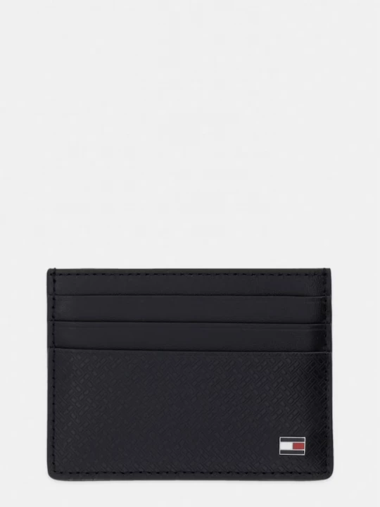 Obrázek produktu Tommy Hilfiger pouzdro na karty pánské kožené černá