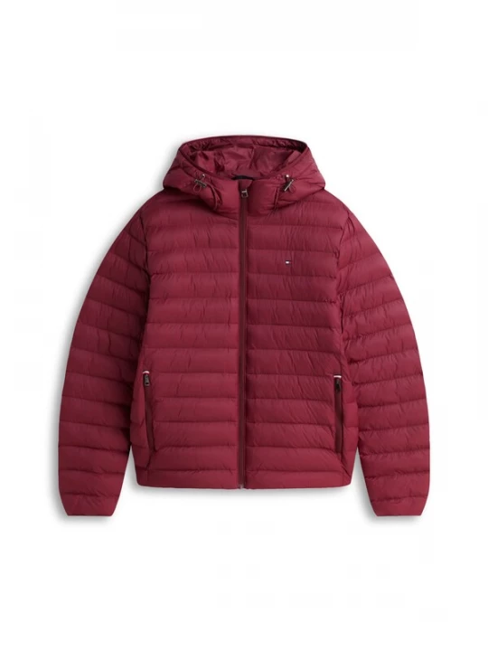 Obrázek produktu TOMMY HILFIGER Přechodná bunda burgundská červeň