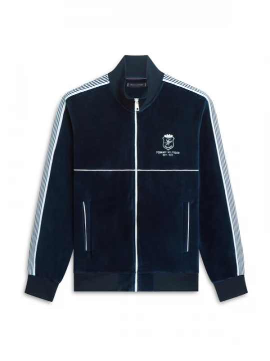 Obrázek produktu TOMMY HILFIGER Přechodná bunda 'COUNTRY CLUB' námořnická modř / pastelová modrá / bílá