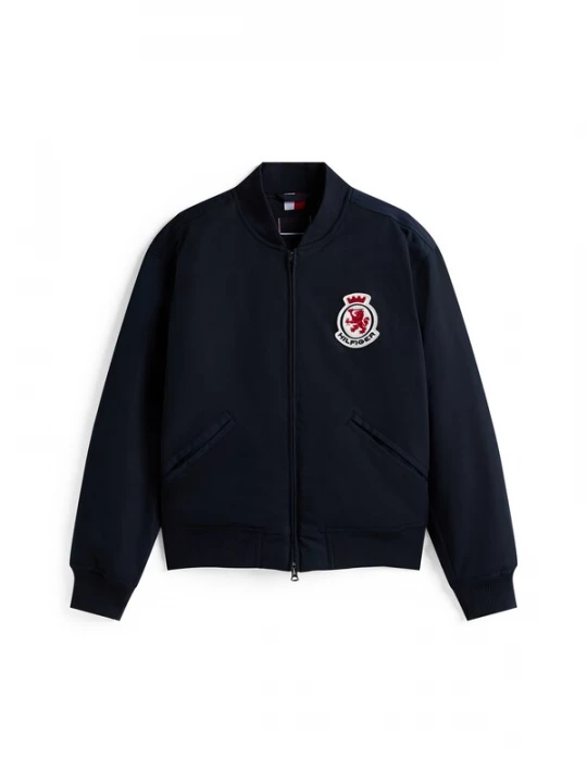 Obrázek produktu TOMMY HILFIGER Přechodná bunda 'Crest' marine modrá / červená / bílá