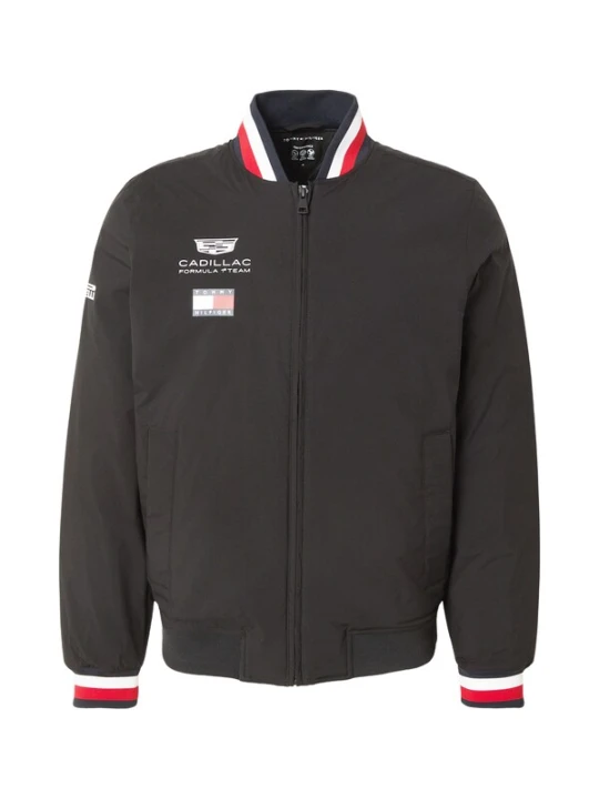 Obrázek produktu TOMMY HILFIGER Přechodná bunda 'TH x CF1 REPLICA VARSITY' červená / černá / bílá