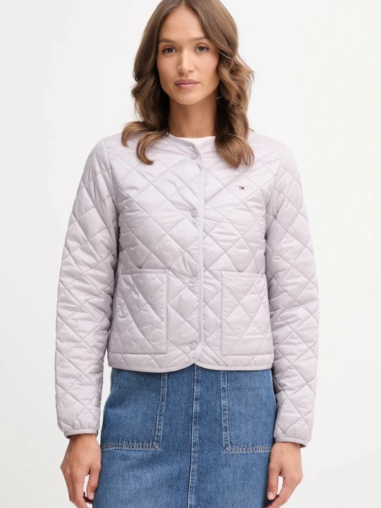 Obrázek produktu Tommy Hilfiger přechodová bunda dámská fialová