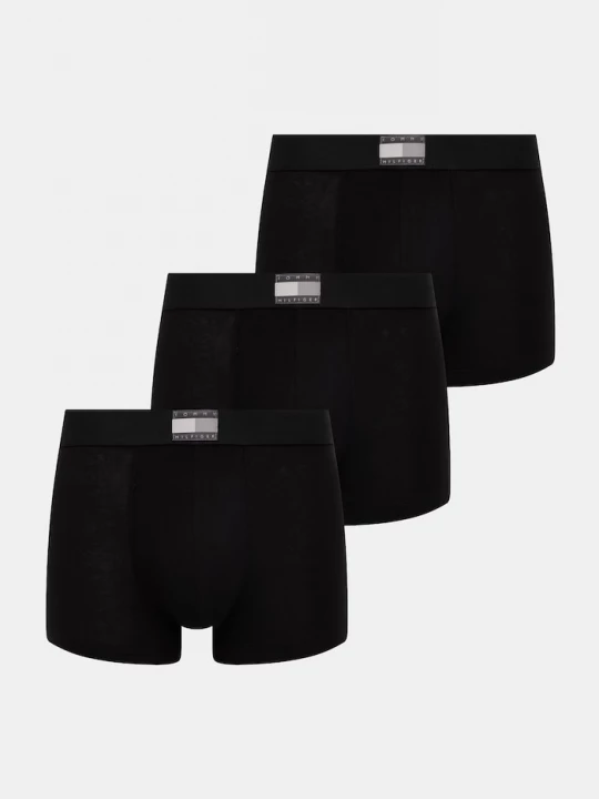 Obrázek produktu Tommy Hilfiger přiléhavé boxerky pánské 3-pack černá