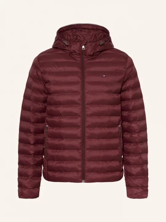 Obrázek produktu Tommy Hilfiger Prošívaná Bunda tmavě červená