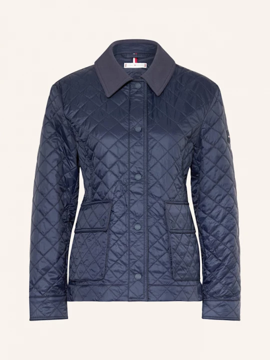 Obrázek produktu Tommy Hilfiger Prošívaná Bunda tmavě modrá