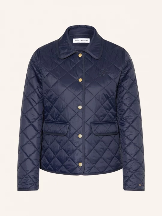 Obrázek produktu Tommy Hilfiger Prošívaná Bunda tmavě modrá