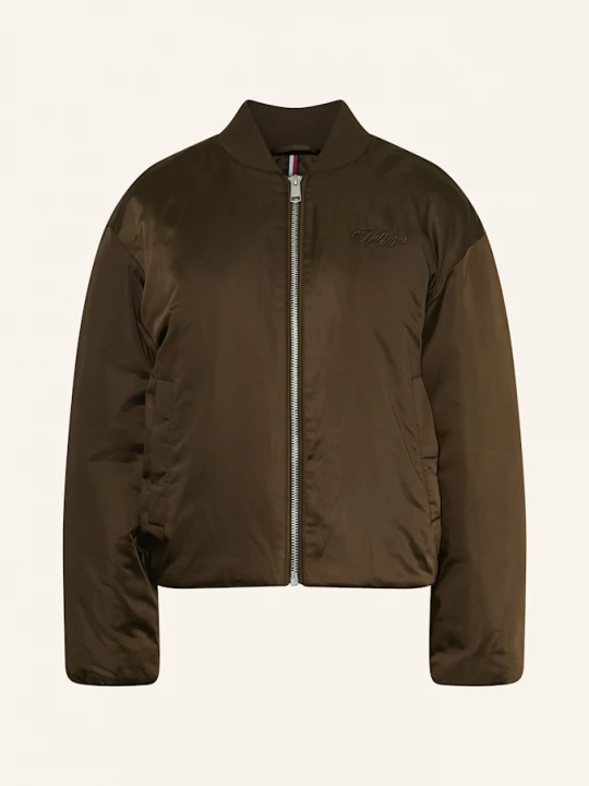 Obrázek produktu Tommy Hilfiger Prošívaný Blouson tmavě hnědá