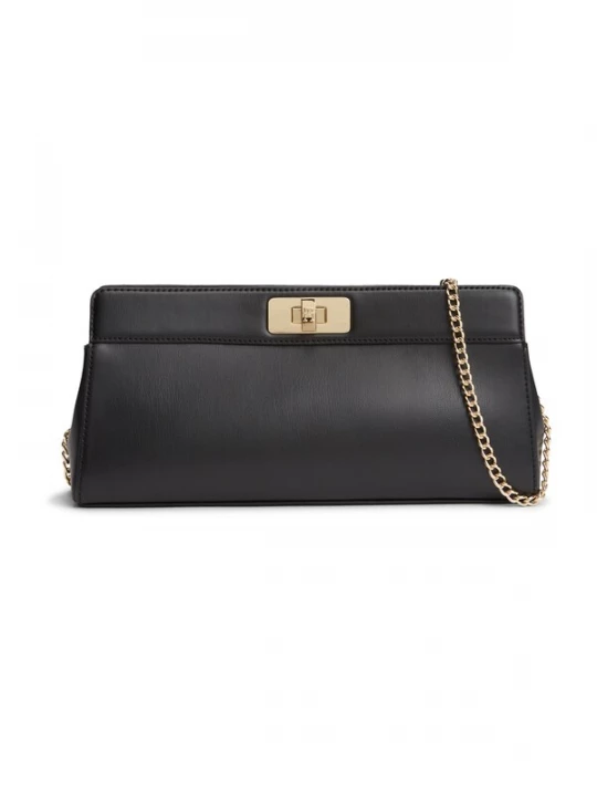 Obrázek produktu TOMMY HILFIGER Psaníčko 'Modern Chain TH Monogram Clasp Clutch' černá