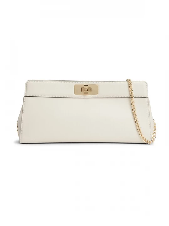 Obrázek produktu TOMMY HILFIGER Psaníčko 'Modern Chain TH Monogram Clasp Clutch' krémová