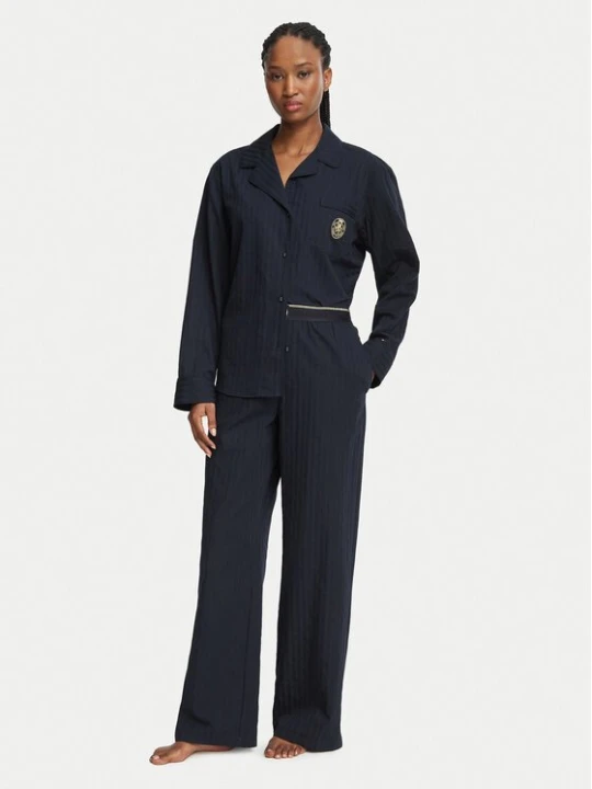 Obrázek produktu Tommy Hilfiger Pyžamo UW0UW06693 Tmavomodrá Relaxed Fit