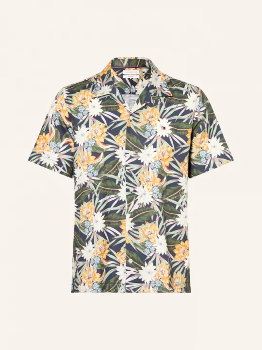 Obrázek produktu Tommy Hilfiger Resortová Košile Regular Fit zelená / tmavě oranžová / modrá