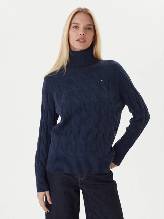 Obrázek produktu Tommy Hilfiger Rolák WW0WW46791 Tmavomodrá Regular Fit