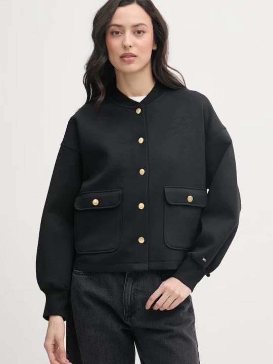 Obrázek produktu Tommy Hilfiger rozepínací mikina dámská černá