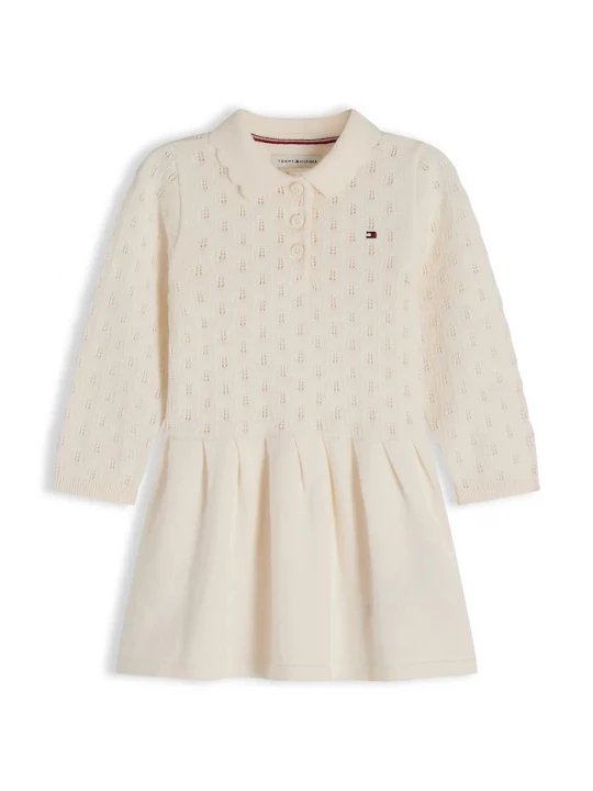 Obrázek produktu Tommy Hilfiger rozšířené šaty s bavlnou béžová
