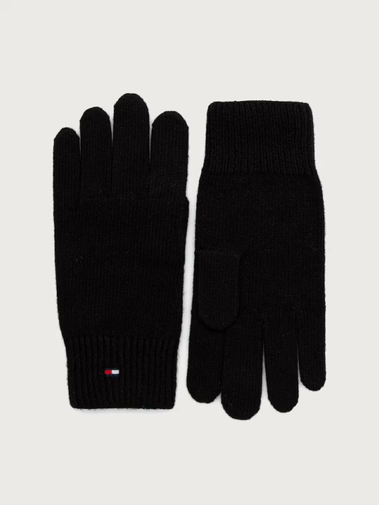 Obrázek produktu Tommy Hilfiger rukavice dámské s bavlnou černá