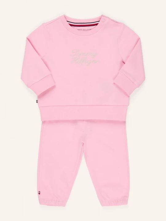 Obrázek produktu Tommy Hilfiger Sada: Mikina A Tepláky růžová