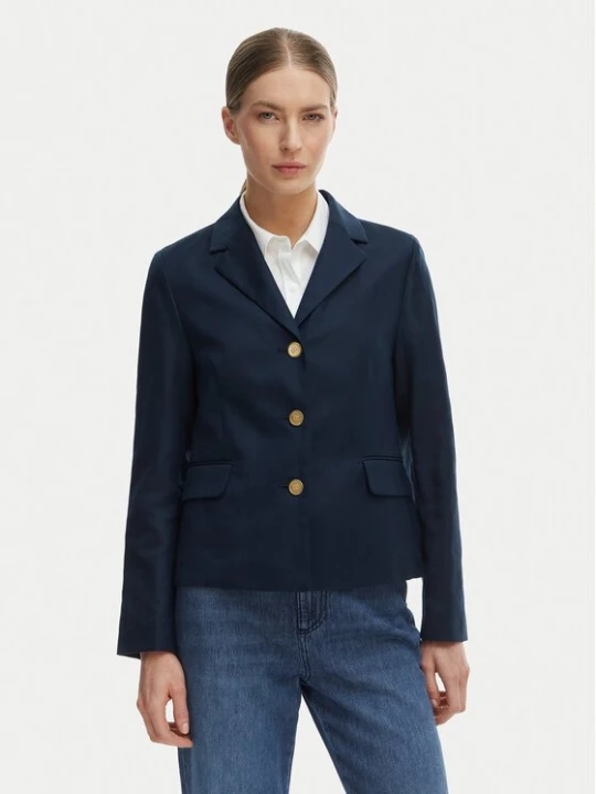 Obrázek produktu Tommy Hilfiger Sako WW0WW49335 Tmavomodrá Slim Fit